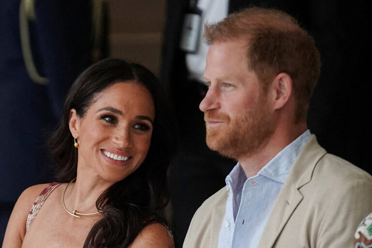 FILE PHOTO: Britain's Prince Harry and Meghan visit Colombia